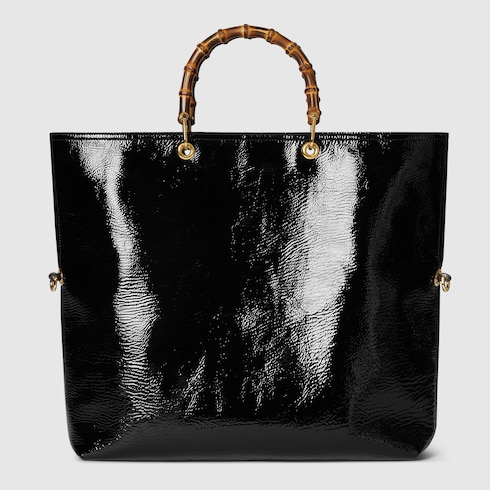 Bamboo large reversible tote bag