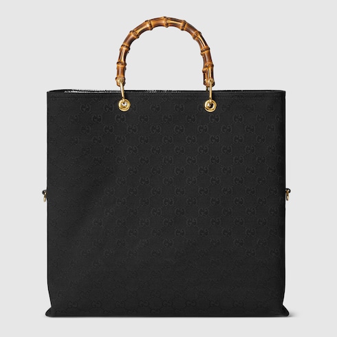 Bamboo large reversible tote bag