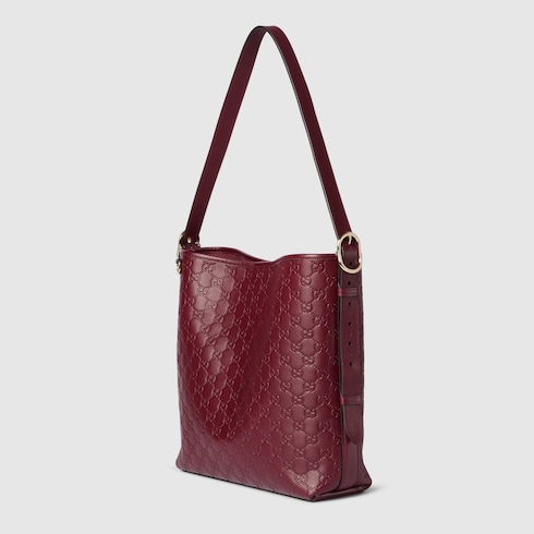 Bolsa para el hombro mediana GG Emblem