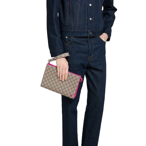 Bi-color small pouch