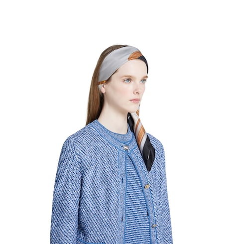 Printed silk carré