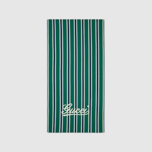 Cotton jacquard beach blanket