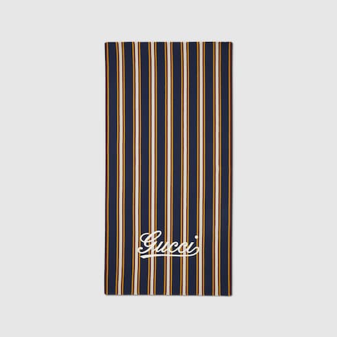 Cotton jacquard beach blanket
