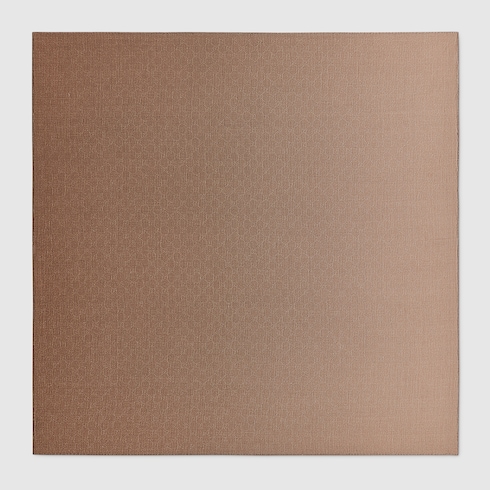 Halstuch aus GG Woll- und Seidenjacquard