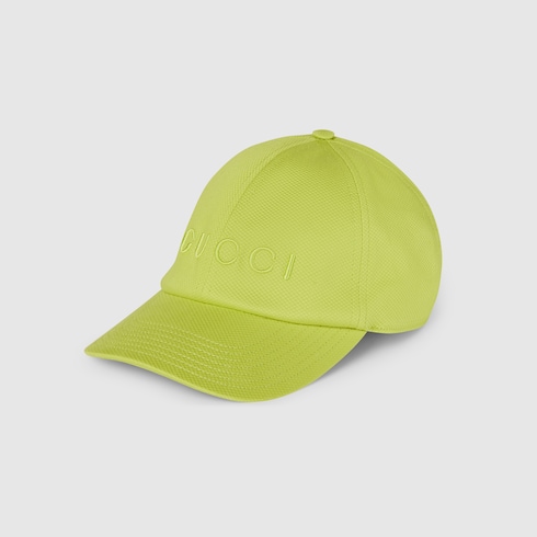 Cotton baseball hat with embroidery