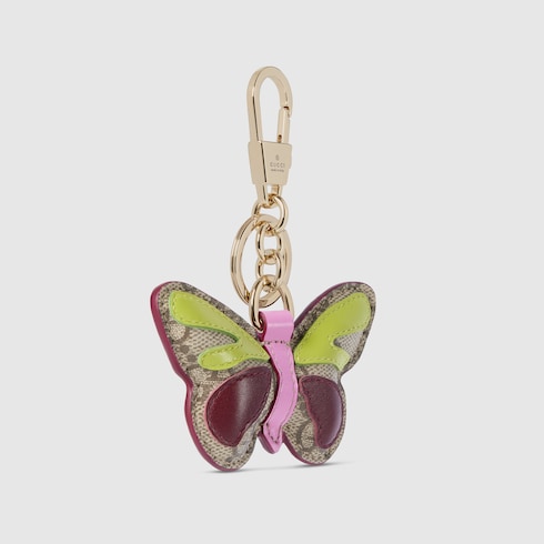 Butterfly-shaped keychain