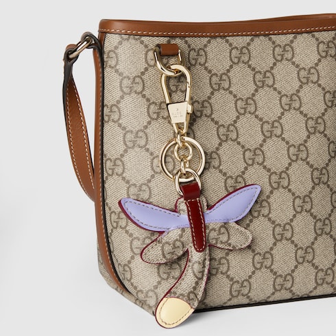 Dragonfly-shaped keychain