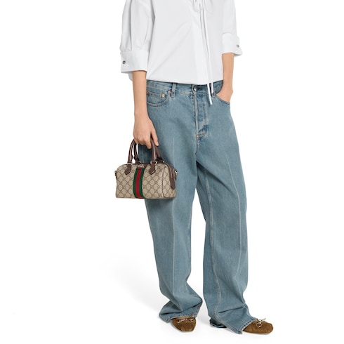 Ophidia small boston bag
