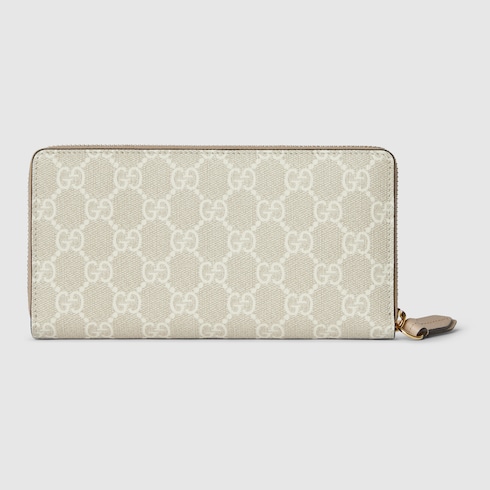 Bi-color GG Marmont zip around wallet