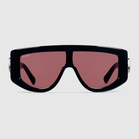 Rectangular frame sunglasses