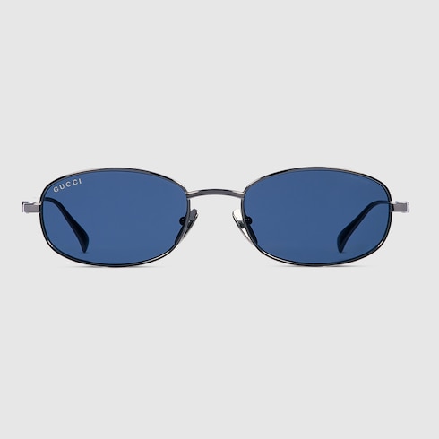 Oval frame sunglasses