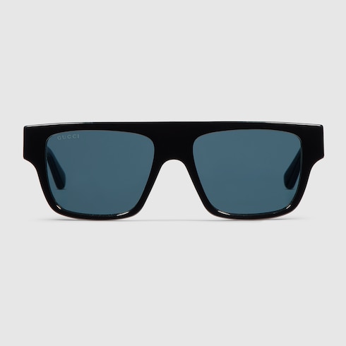 Rectangular frame sunglasses