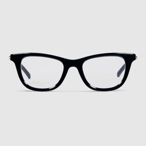 Cat eye optical frame