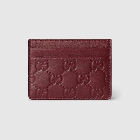 GG Emblem card case