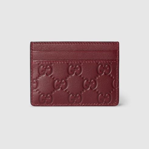 GG Emblem card case