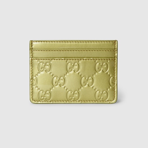 GG Emblem card case