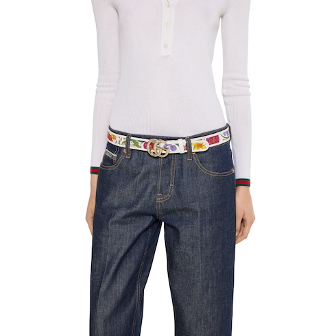 Ceinture fine GG Marmont