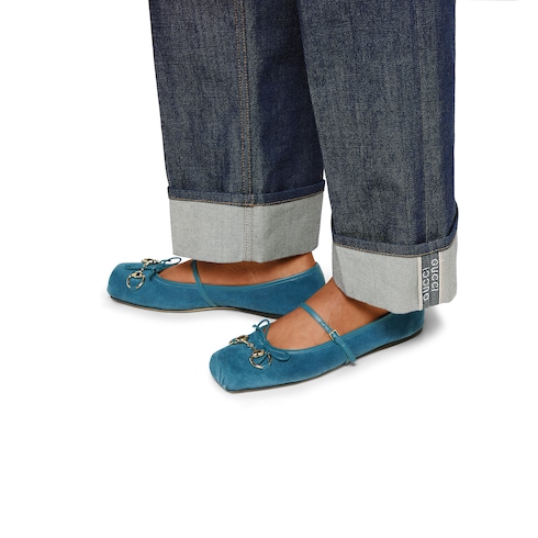 Women's Gucci Horsebit ballet flat