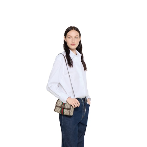 Ophidia mini shoulder bag

