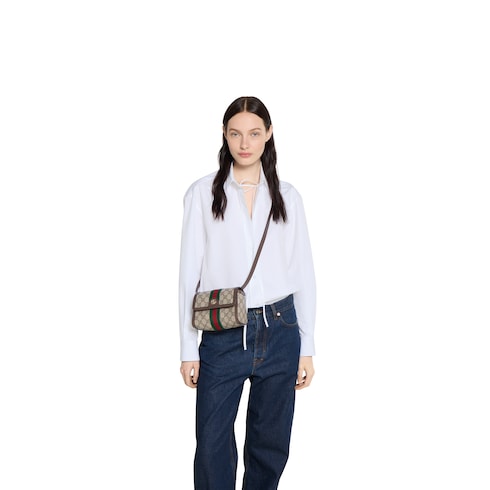 Ophidia mini shoulder bag
