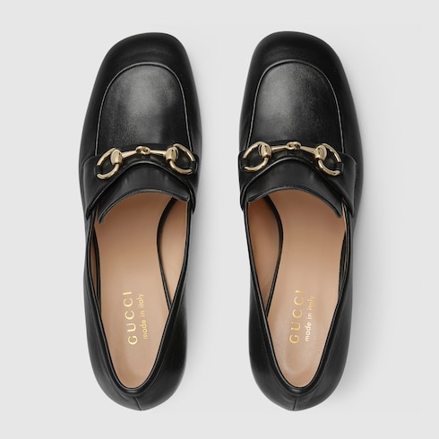 Women's loafer pump with Horsebit