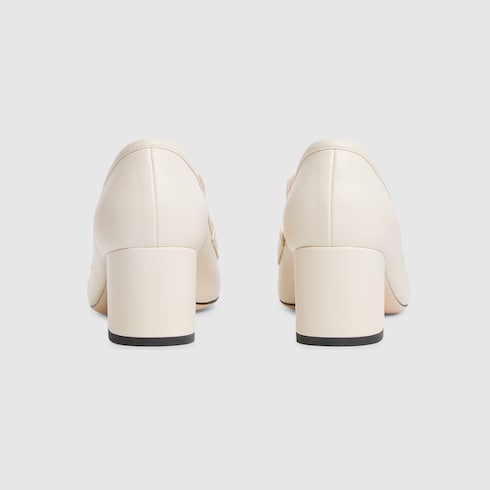 Women's loafer pump with Horsebit