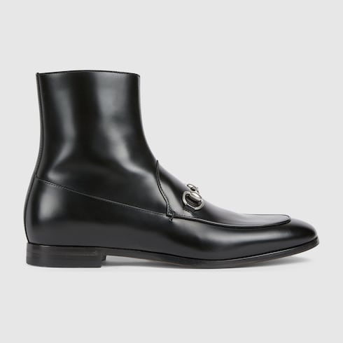 Men's ankle boot with Horsebit