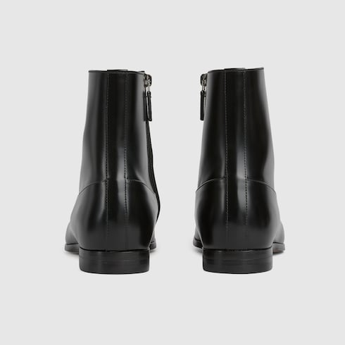 Men's ankle boot with Horsebit