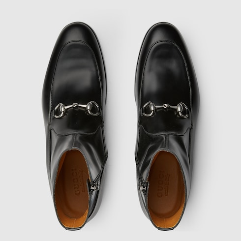 Men's ankle boot with Horsebit