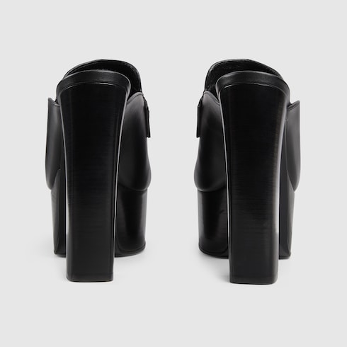 Mules compensées avec détail Mors pour femme