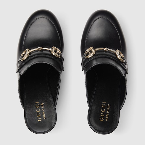 Women's platform mule with Horsebit