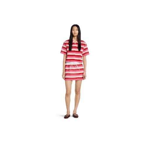 GG macramé shirt