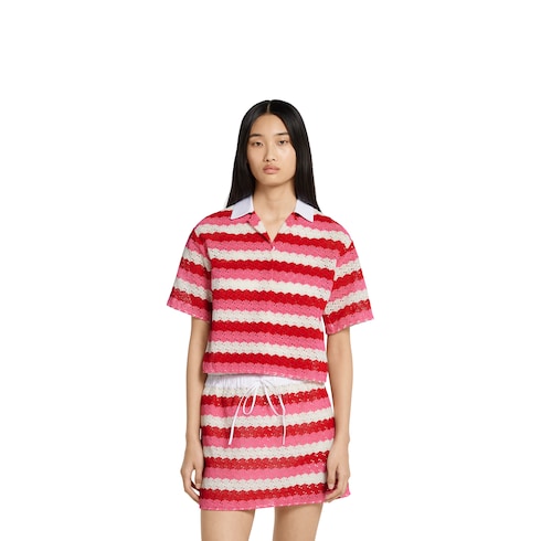 GG macramé shirt