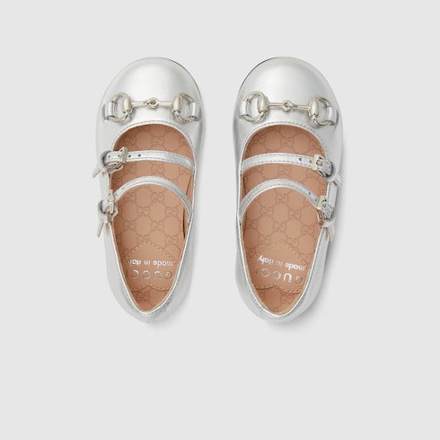 Toddler ballet flat with Horsebit