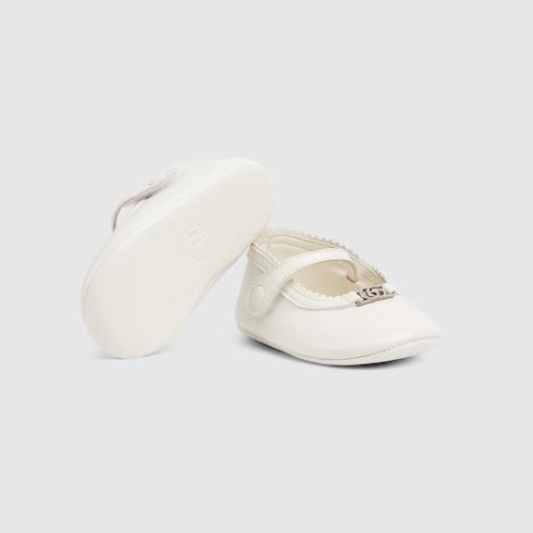 Baby ballet flats with Double G