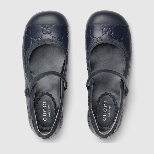 Children's GG ballet flat