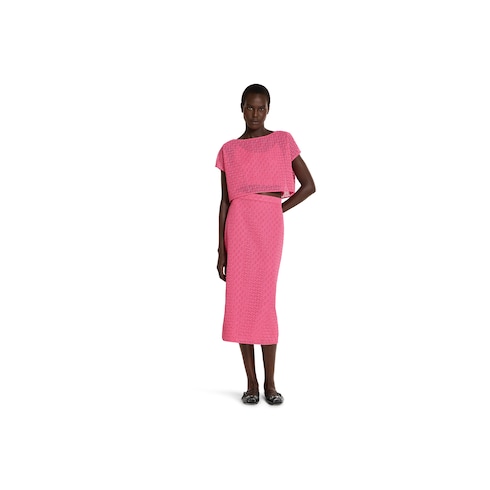 GG macramé skirt