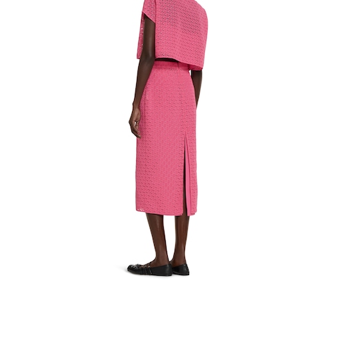 GG macramé skirt