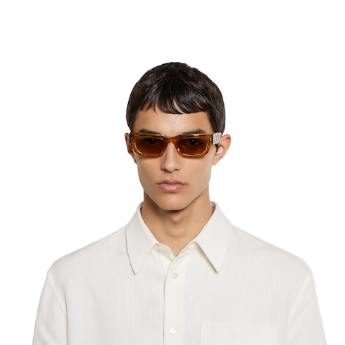 Rectangular frame sunglasses