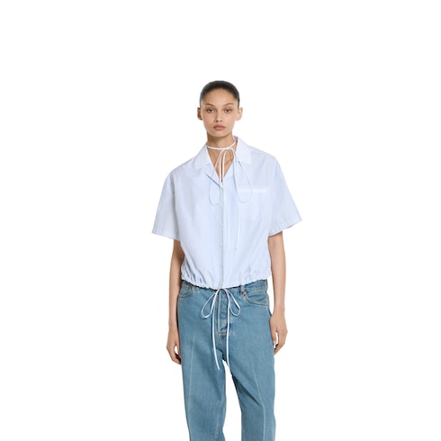 Gucci cotton fil coupé shirt