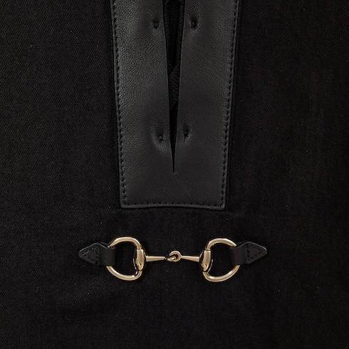 Camisa de denim con Horsebit