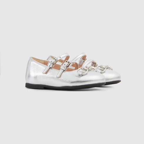 Toddler ballet flat with Horsebit