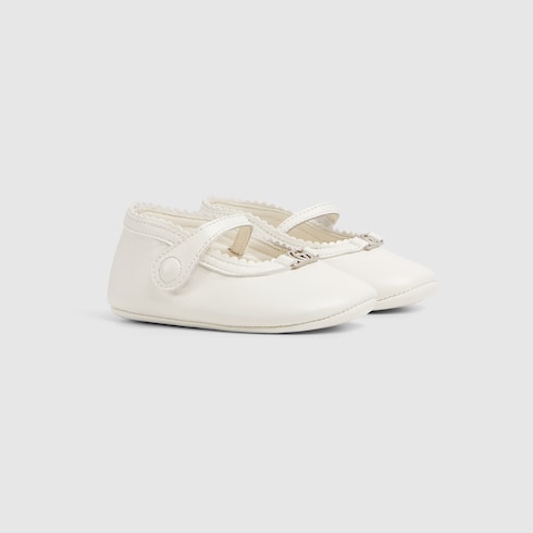 Baby ballet flats with Double G