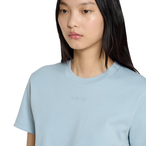 Soft cotton jersey T-shirt Detail 5