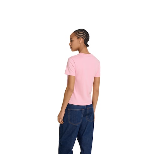 Cotton jersey T-shirt with print