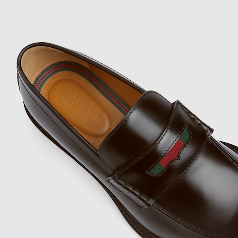 Mocasín con tribanda Web para hombre