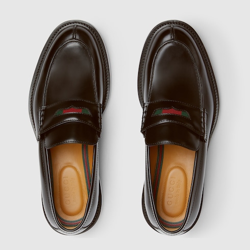Mocasín con tribanda Web para hombre