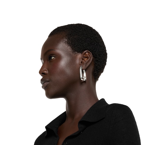 Gucci Staffa large hoop earrings