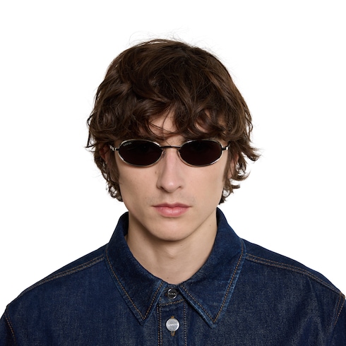 Oval frame sunglasses