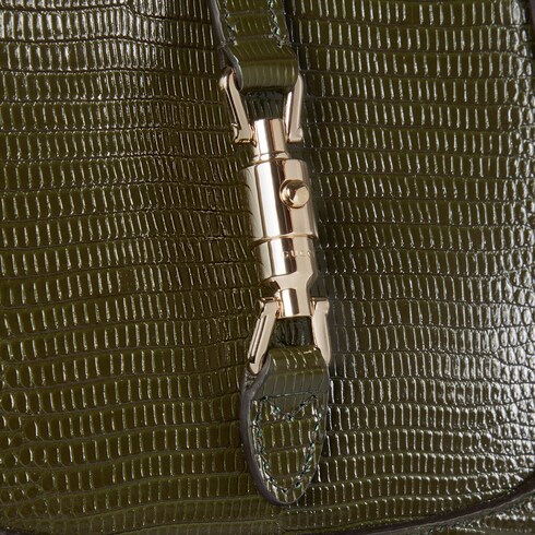 Jackie 1961 lizard mini bag